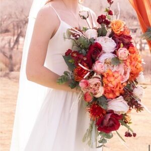 Elegant Colorful Bridal Bouquet
